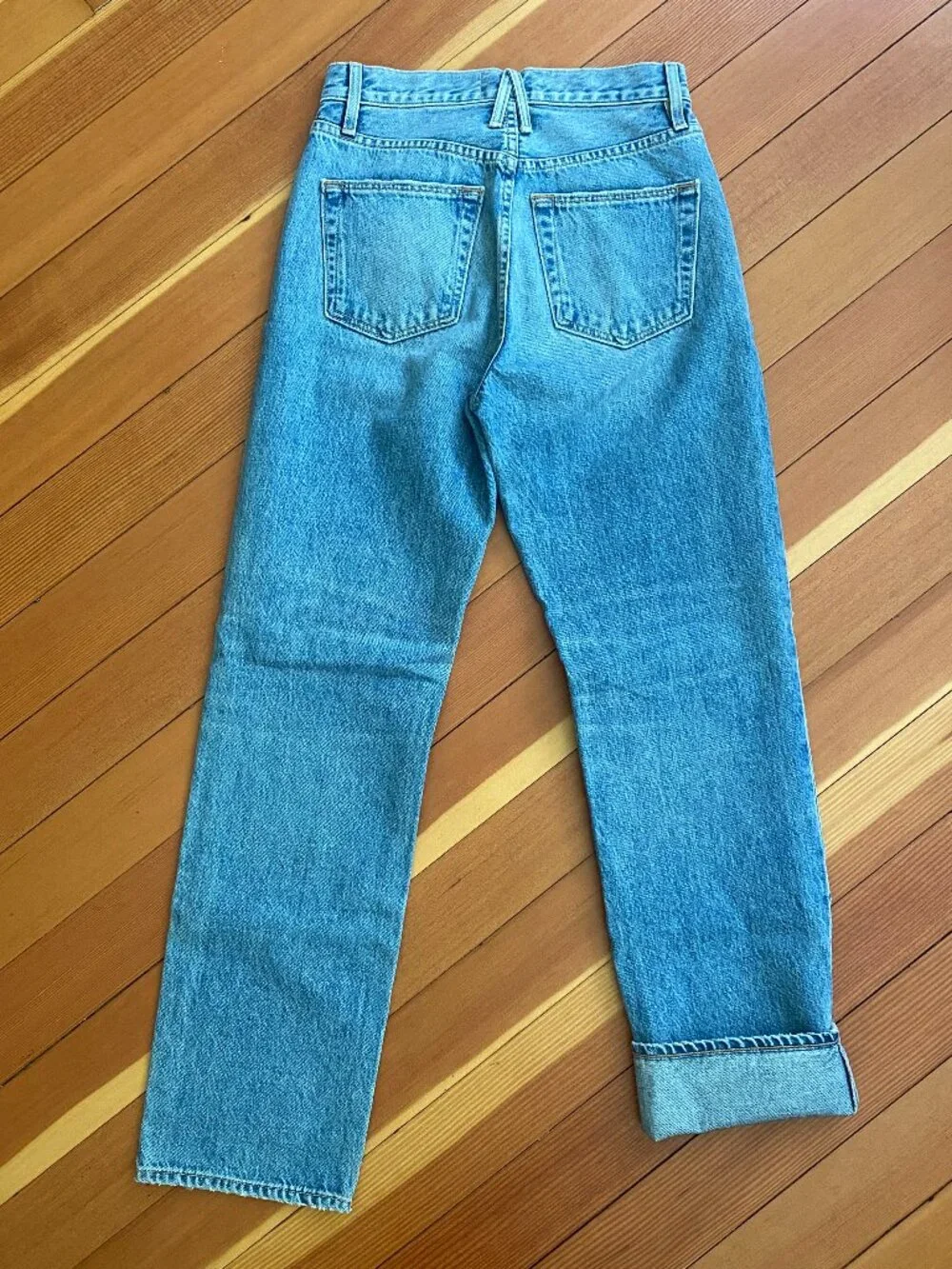 SLVRLAKE London High-Rise Straight Leg Jeans - Size 26